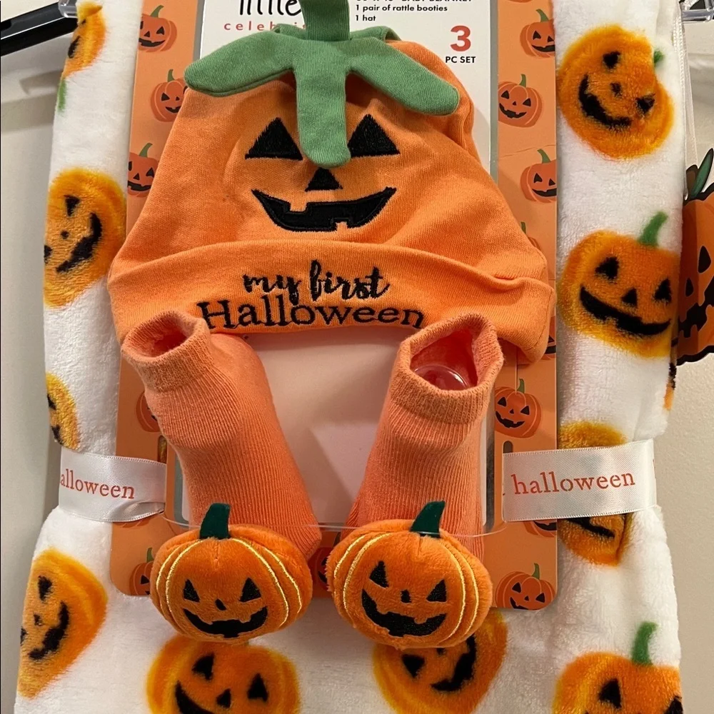 Pumpkin Set - Orange and White